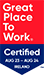 Great Place to Work Certified